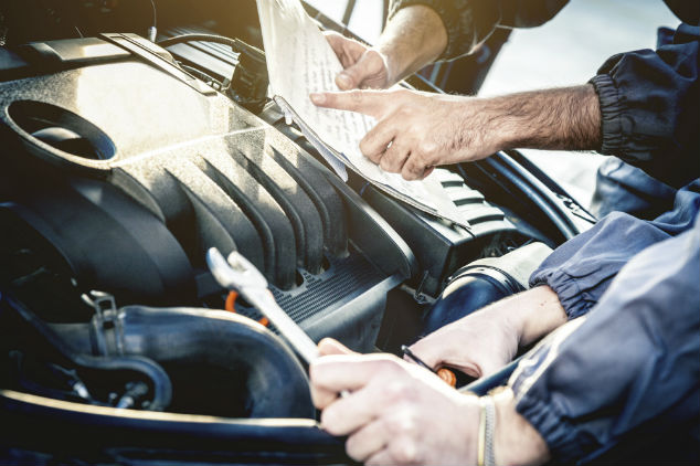 reparación coche